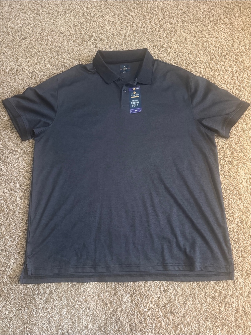 Men's Short-Sleeve Polo Shirt - Black